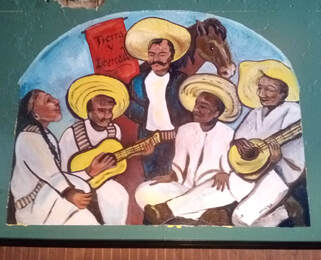 Zapata mural 2 by Deborah King